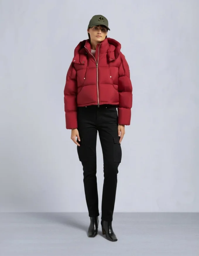 Akai Cropped Puffer