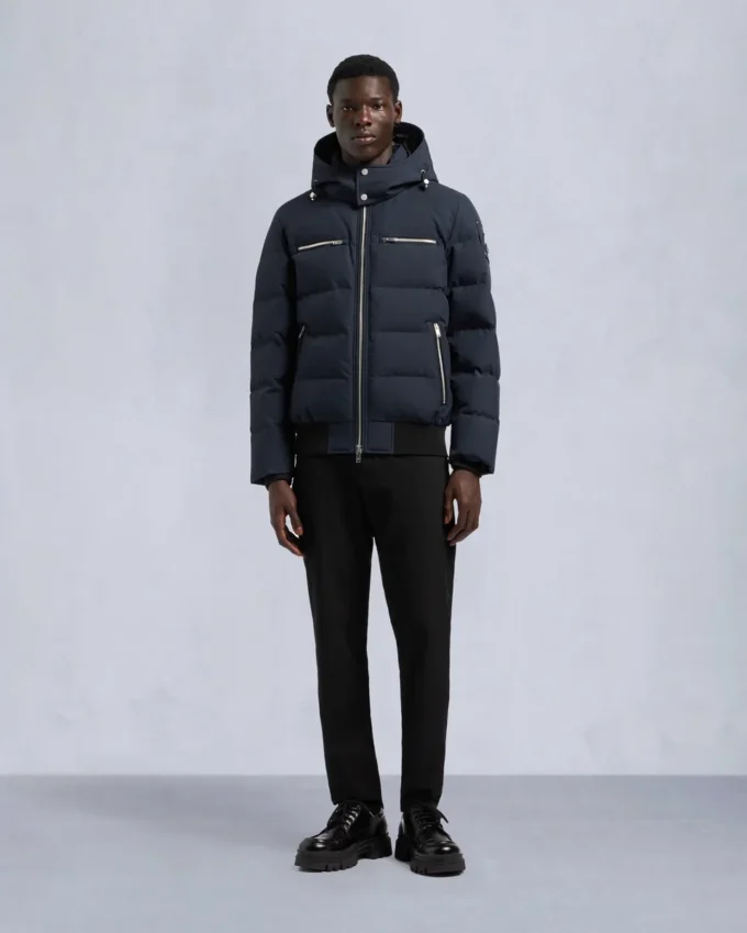 Cloud Shearling Bomber Jacket