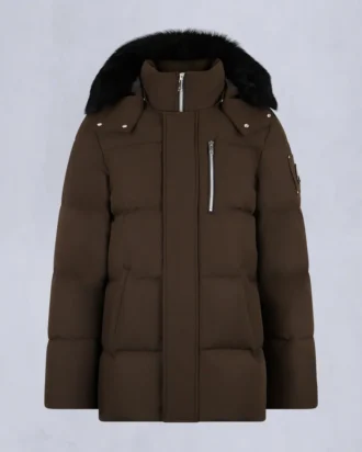 Cloud Shearling Trim 3Q Jacket