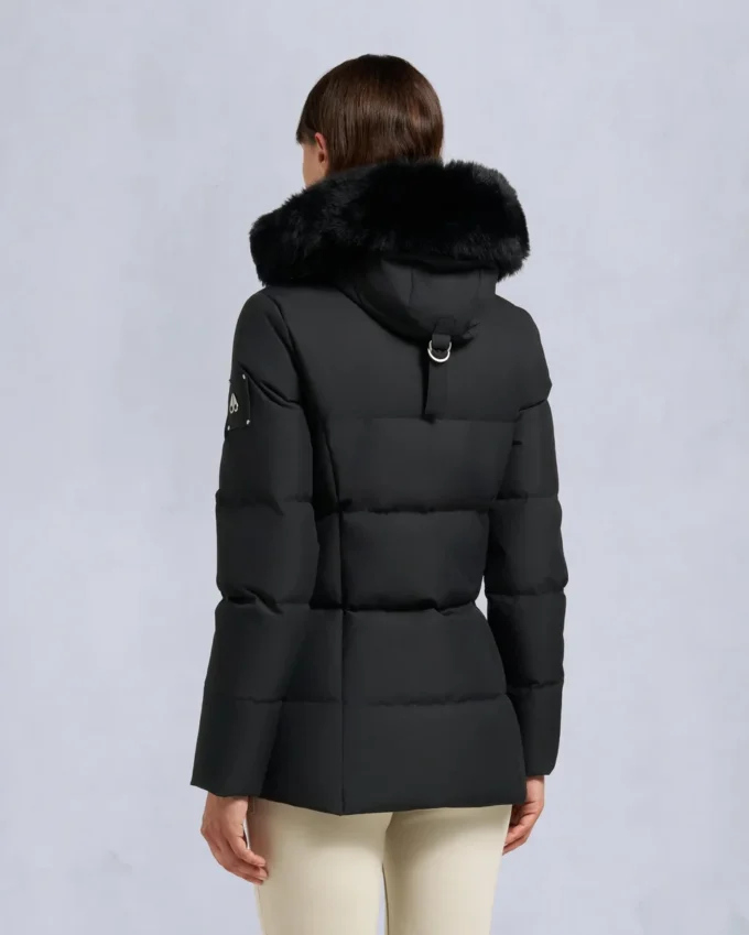Cloud Shearling Trim 3Q Jacket