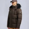 Cloud Shearling Trim 3Q Jacket