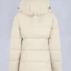 Cloud Shearling Trim 3Q Jacket