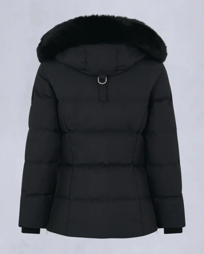 Cloud Shearling Trim 3Q Jacket