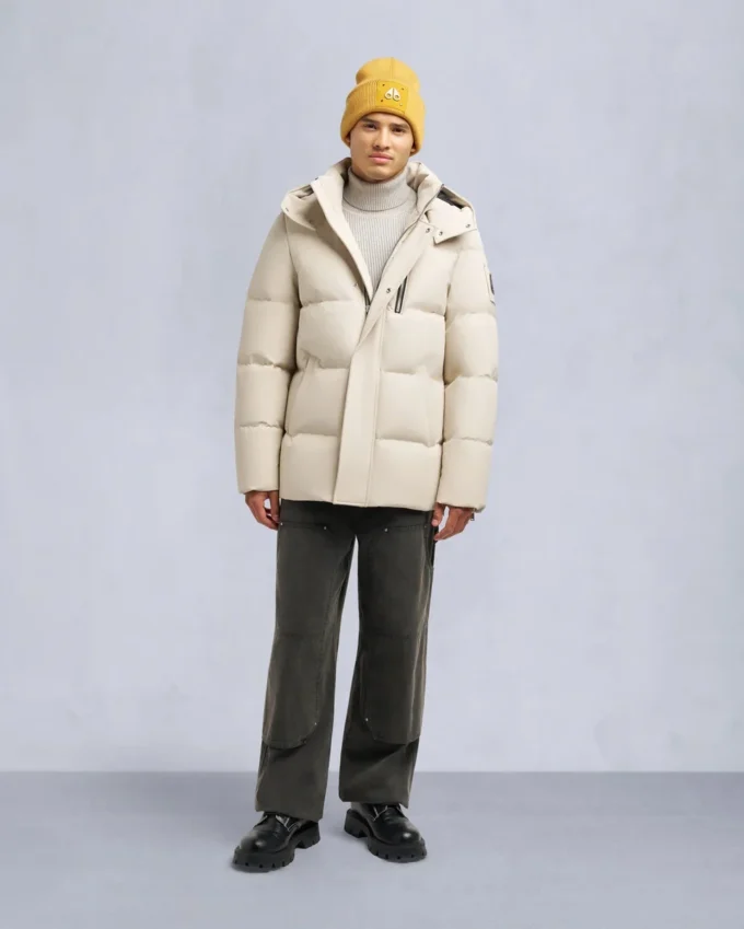 Cloud Shearling Trim 3Q Jacket