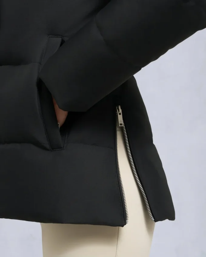 Cloud Shearling Trim 3Q Jacket