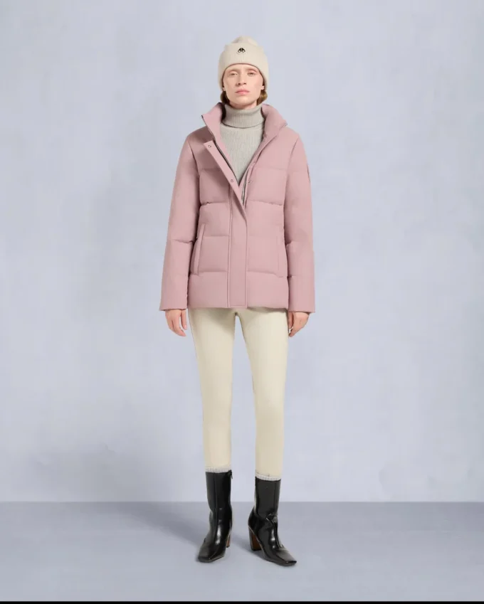 Cloud Shearling Trim 3Q Jacket