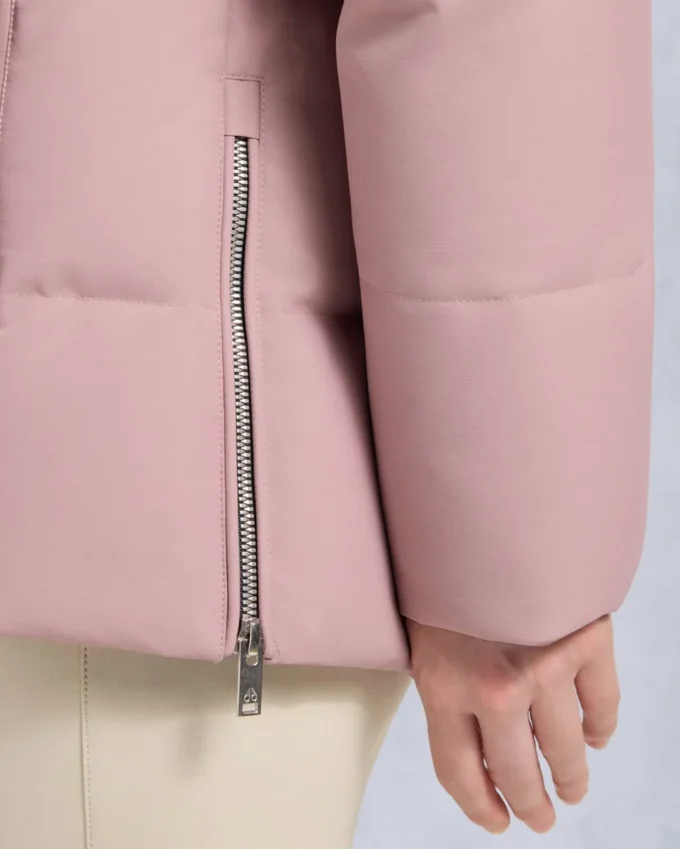 Cloud Shearling Trim 3Q Jacket