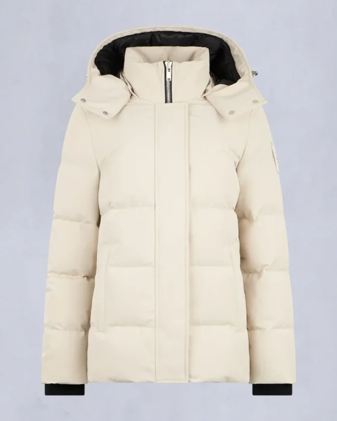 Cloud Shearling Trim 3Q Jacket