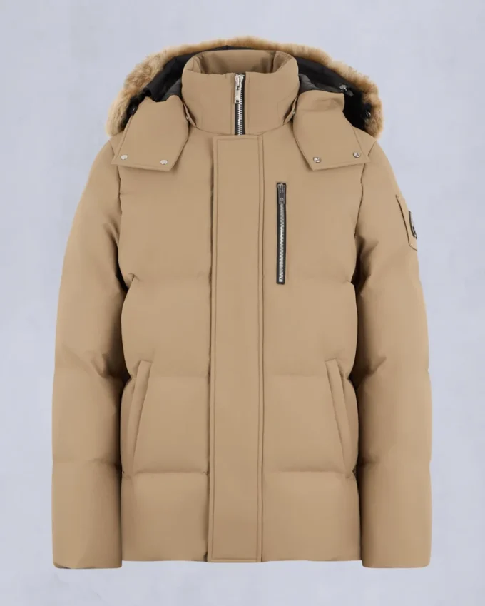 Cloud Shearling Trim 3Q Jacket