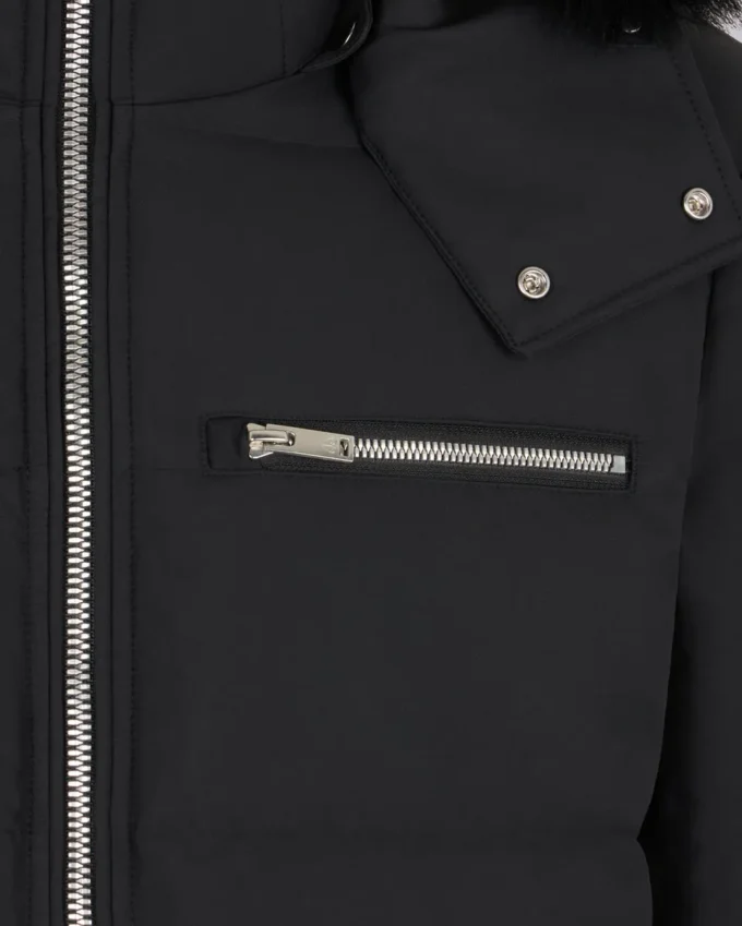 Cloud Shearling Trim Bomber Jacket