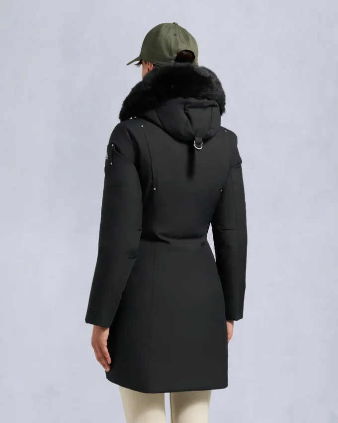 Cloud Shearling Trim Parka