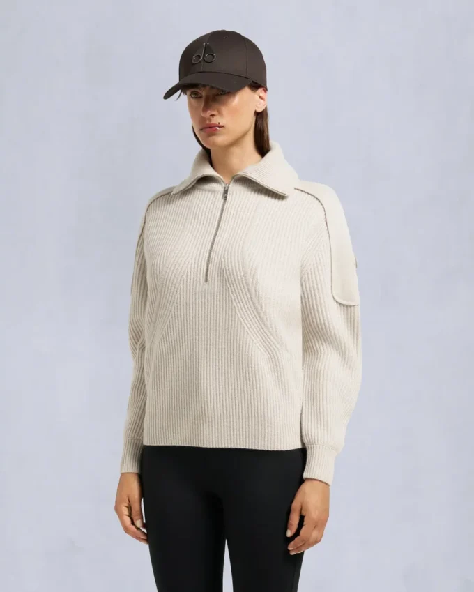 Corina Quarter-Zip Sweater