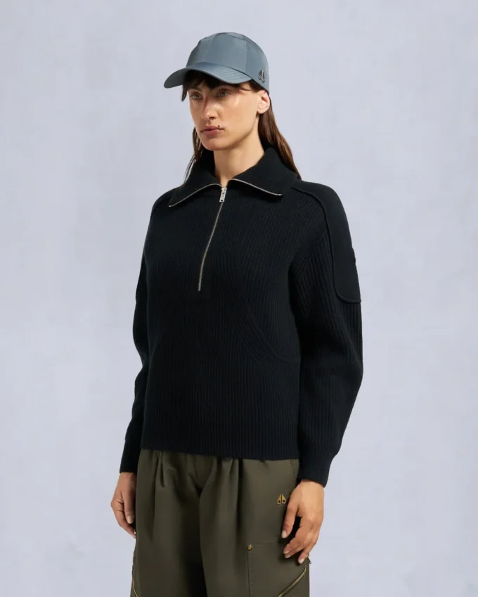 Corina Quarter-Zip Sweater