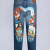Evisu X Moose Straight Leg Jeans