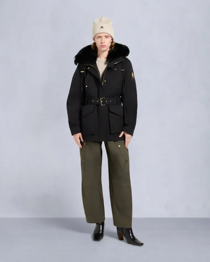 Gold Series Nova Shearling Trim 3Q Jacket