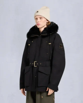 Gold Series Nova Shearling Trim 3Q Jacket