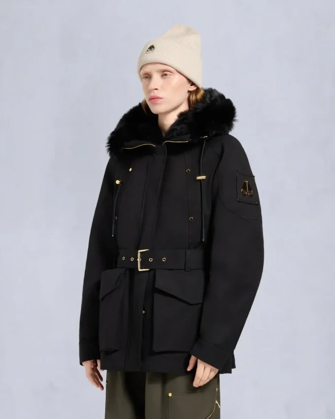 Gold Series Nova Shearling Trim 3Q Jacket