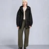 Gold Series Nova Shearling Trim 3Q Jacket