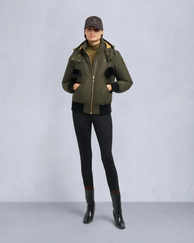 Gold Series Original Sainte Flavie Bomber Jacket