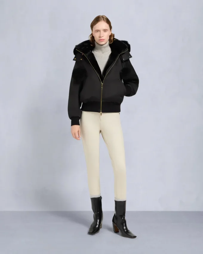 Gold Series Original Satin Debbie Bomber Jacket