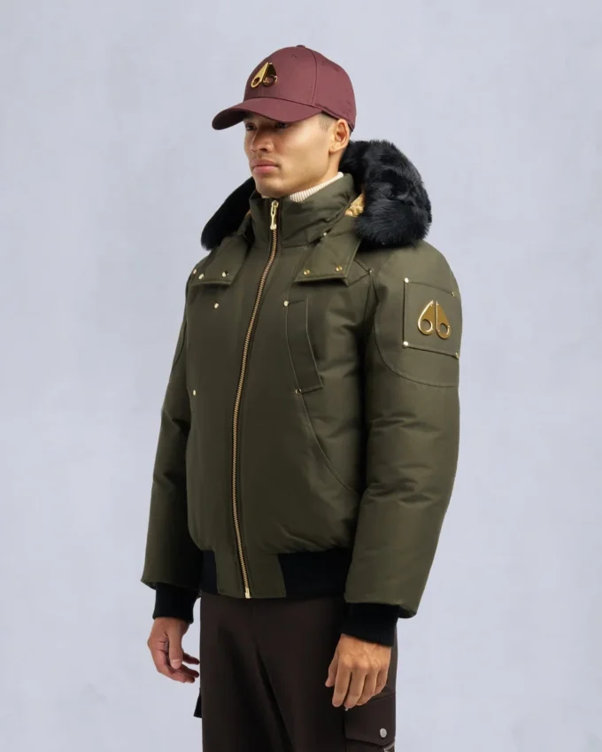 Gold Series Original Shearling Trim Ballistic Bomber Gold Series Original Shearling Trim Ballistic Bomber