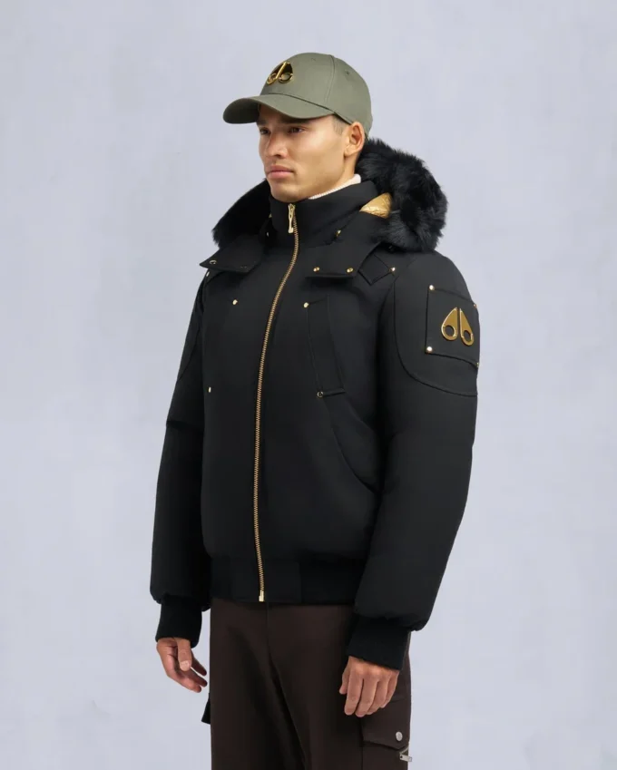 Gold Series Original Shearling Trim Ballistic Bomber