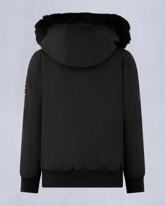 Kids Unisex Original Gold Series Shearling Trim Bomber Jacket