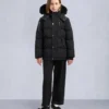 Kids Unisex Original Shearling Trim 3Q Jacket