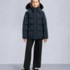 Kids Unisex Original Shearling Trim 3Q Jacket