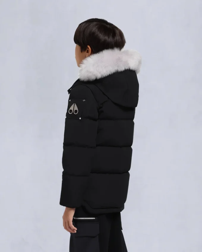 Kids Unisex Original Shearling Trim 3Q Jacket