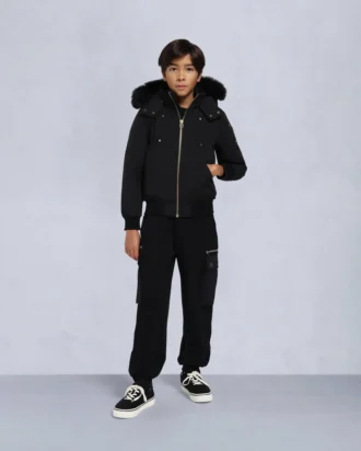 Kids Unisex Original Shearling Trim Bomber