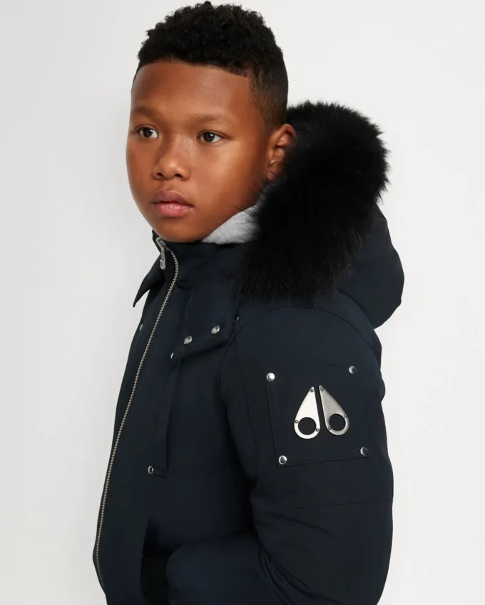 Kids Unisex Original Shearling Trim Bomber