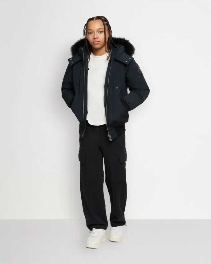 Kids Unisex Original Shearling Trim Bomber