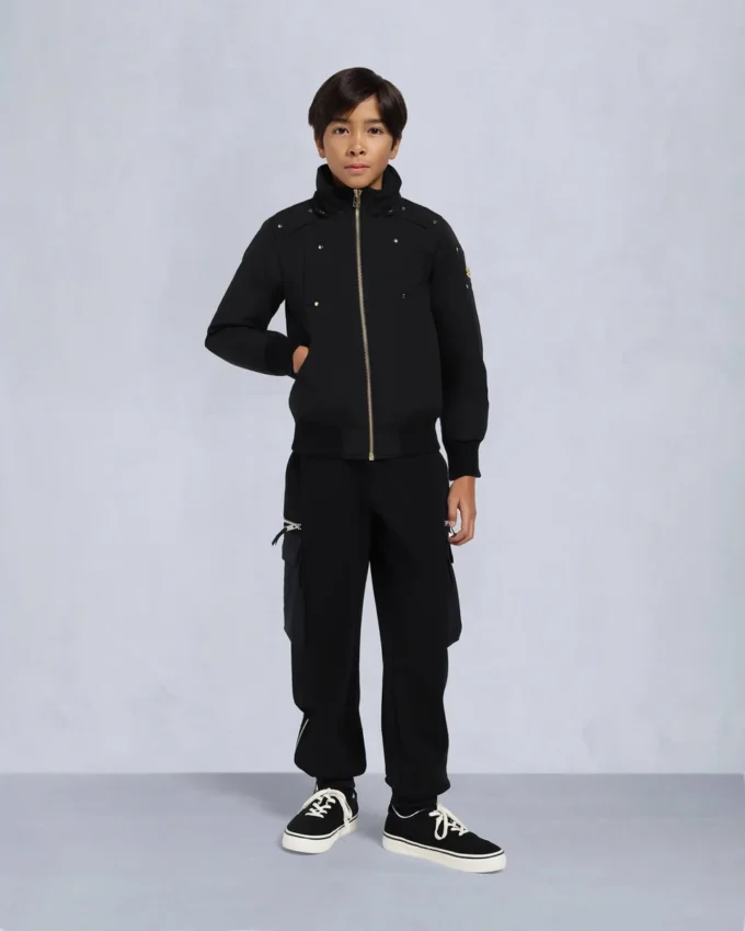 Kids Unisex Original Shearling Trim Bomber