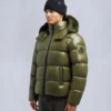 Kings Puffer Shearling Trim Jacket Kings Puffer Shearling Trim Jacket