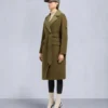 Lafleur Wool Long Wrap Coat