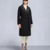 Lafleur Wool Long Wrap Coat