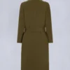 Lafleur Wool Long Wrap Coat