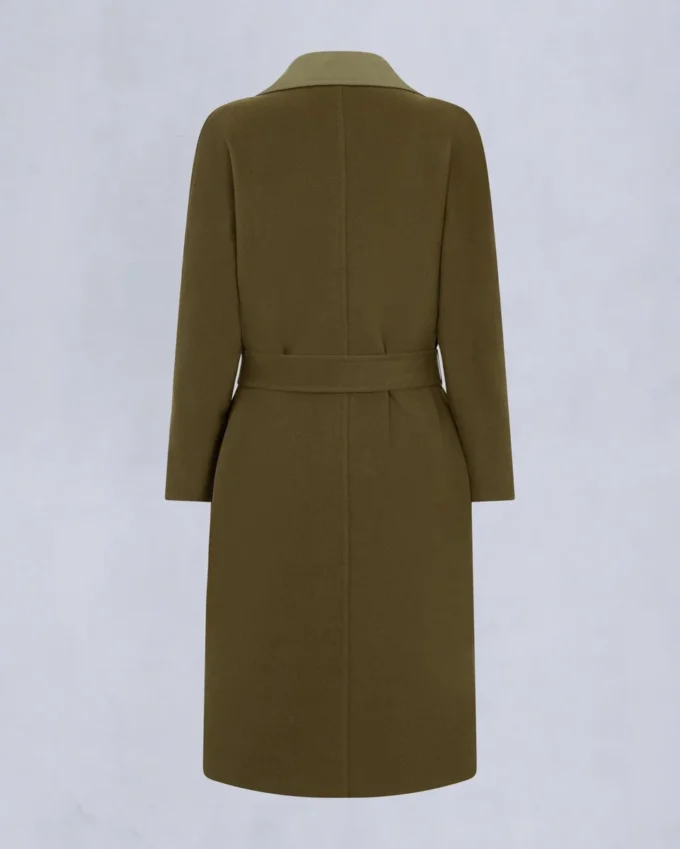 Lafleur Wool Long Wrap Coat
