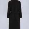 Lafleur Wool Long Wrap Coat