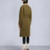 Lafleur Wool Long Wrap Coat
