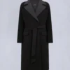 Lafleur Wool Long Wrap Coat