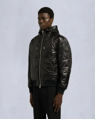 Leaf Quilt Bomber Jacket