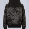 Leaf Quilt Bomber Jacket