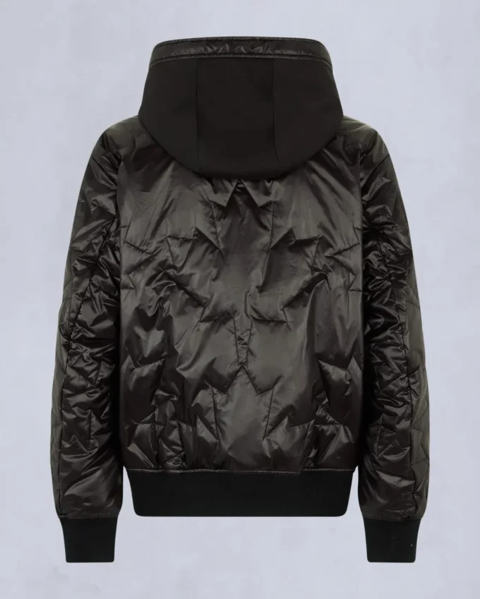 Leaf Quilt Bomber Jacket