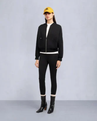 Mix Media Bomber Jacket