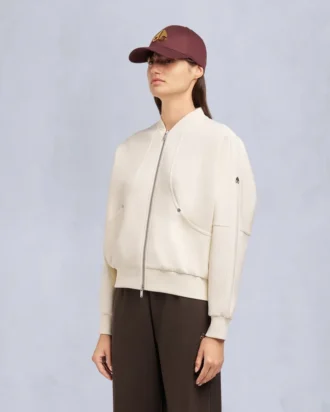 Mix Media Bomber Jacket