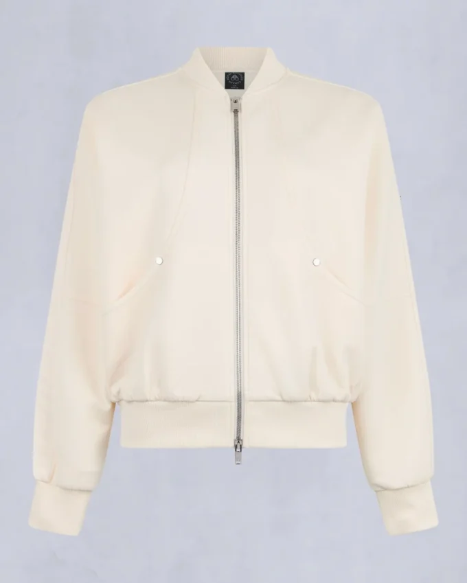 Mix Media Bomber Jacket