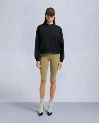 Mix Media Crewneck Sweatshirt