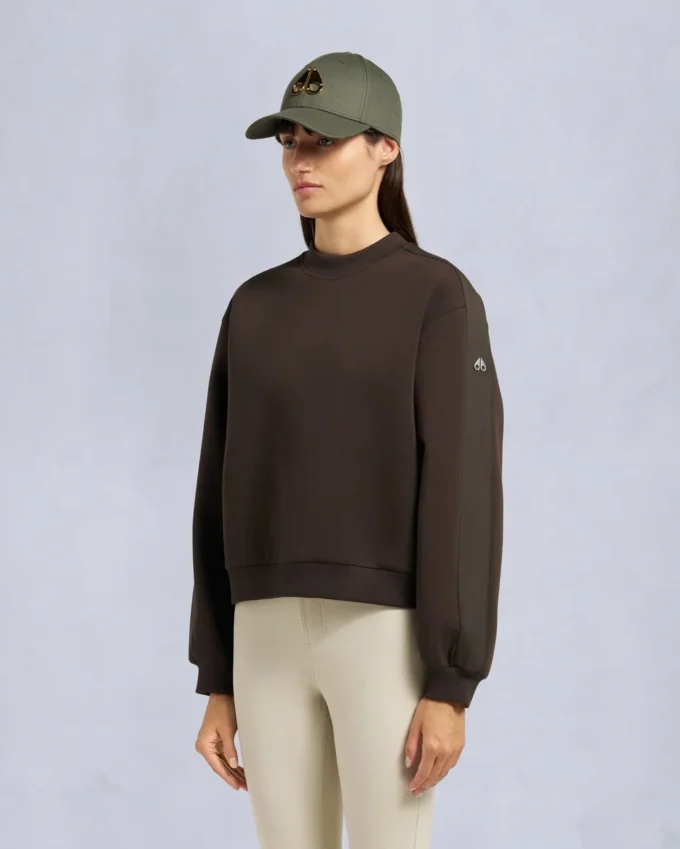 Mix Media Crewneck Sweatshirt